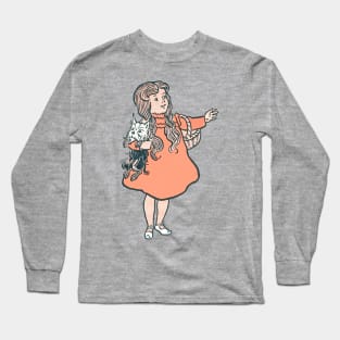 Dorothy holding Toto Long Sleeve T-Shirt